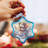 4'' Glass Hanging Figurine Ornament