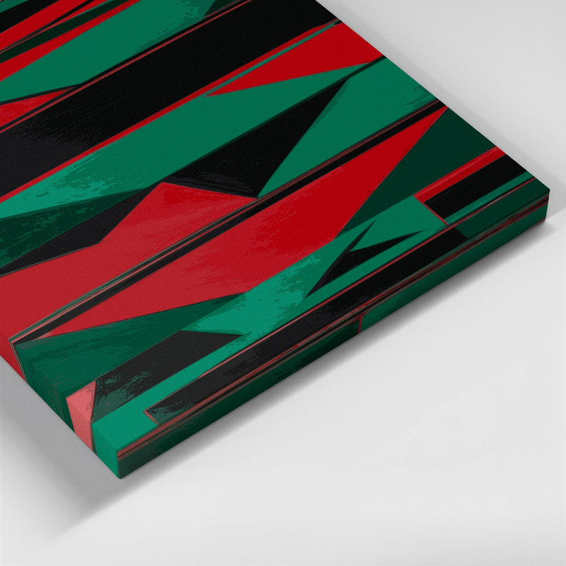 Art mural sur toile rigide Hard Edge 66, H 20 po x l 30 po