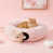 Rose, rond