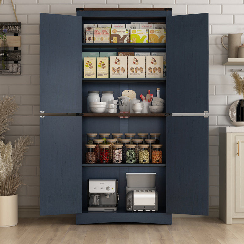 Garde-manger 71,03 po Janin, Bleu