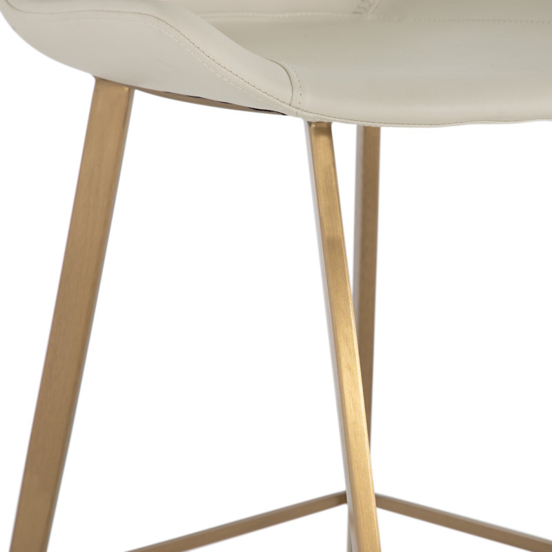 Hines Counter Stool - White