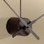 Ombra Aluminium Skeleton Wall Clock