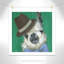 «Rolled Llama Gentleman», impression sur papier-47479418