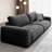 Black 100% Polyester Modular Sofa cushion couch-109304816-109304817
