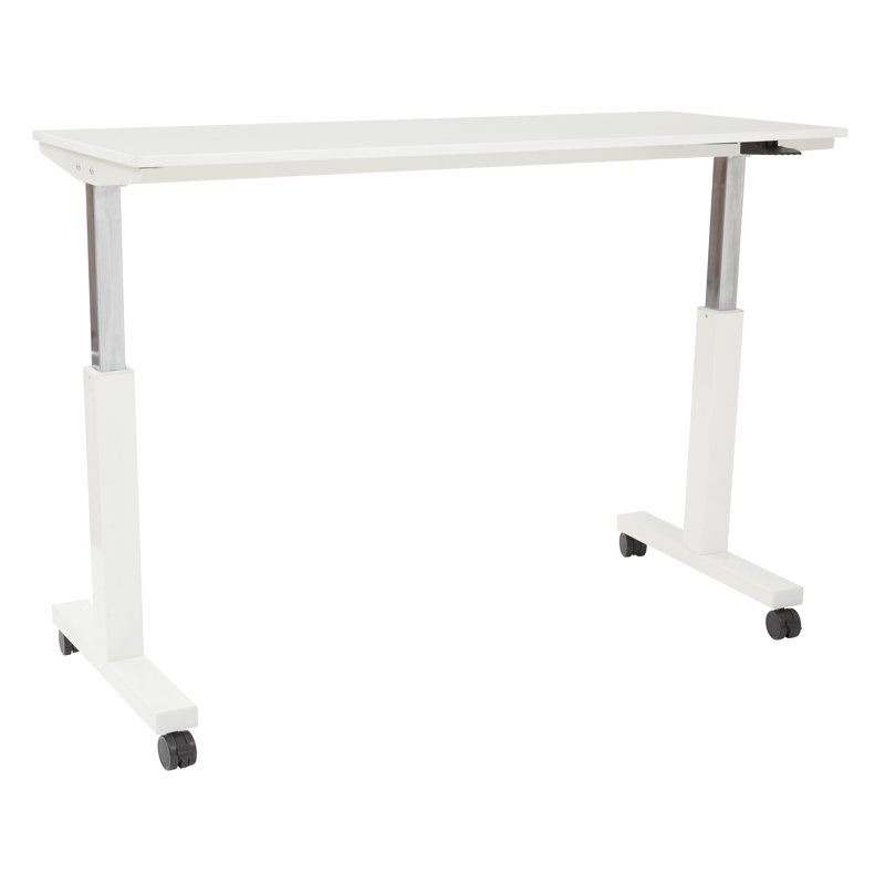 Bureau pour travailler debout à hauteur réglable, H 43,25 po x l 72 po x P 23,5 po