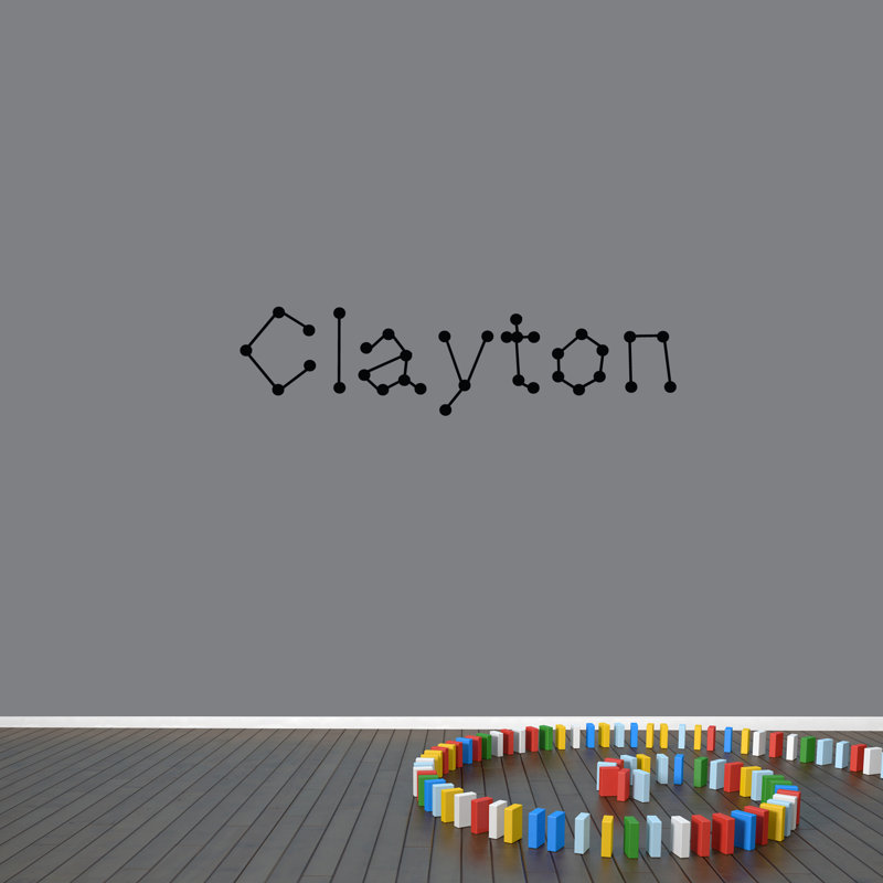 Wall Decal, Black, Yes