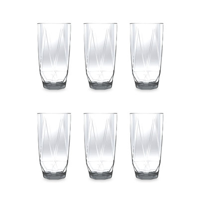 650.62ml Acrylic Drinking Glass Set