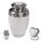 Astoria Grand Cremation Urn for Human Ashes for Adults, Funeral Burial Handcrafted Decorative Urns with Velvet Bag for Easy Preservation and Portability (3Pcs-White)