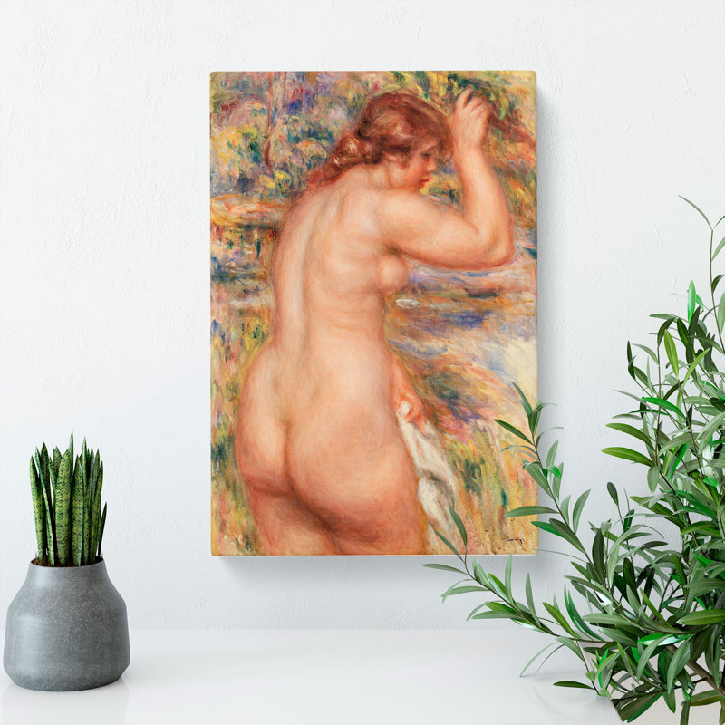 Nude Woman Vol.1 by Pierre-Auguste Renoir - Wrapped Canvas, 50cm H x 35cm W x 3cm D