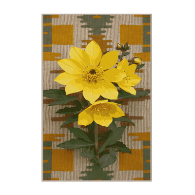 Tapis lavable Golden Columbine Southwestern