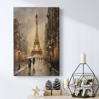 Art des Fêtes de Noël - Toile tendue avec châssis DLVI
