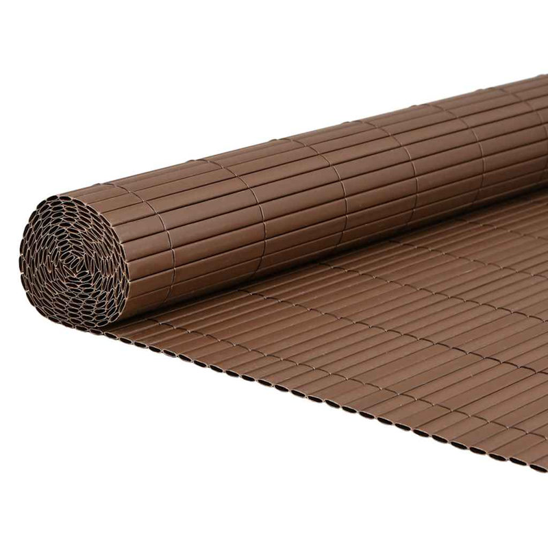 Streicher Double-Sided Garden Fence, Brown, 180 x 300 cm