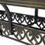 Vahag 71“W Classical Rectangular Cast Aluminum Outdoor Dining Table-88073968