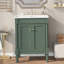 Meuble-lavabo 24 po avec lavabo supérieur, meuble de rangement moderne à 2 niveaux, meuble-lavabo simple, grandes tablettes de rangement (Remplacer SW000102AAF)-412879213-412879208