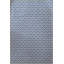 Tapis bleu délavé à motif géométrique mixte-860489482