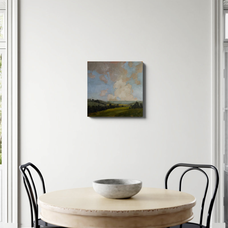 Impression de paysage français par Miss Mustard Seed, Toile tendue, Non, H 20 po x l 20 po