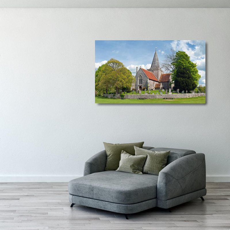 Église de St. Andrew, Angleterre, H 23 po x l 40 po