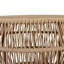 Table d'appoint d'extérieur en corde avec plateau en bois d'acacia et conception résistante aux intempéries-1074295218