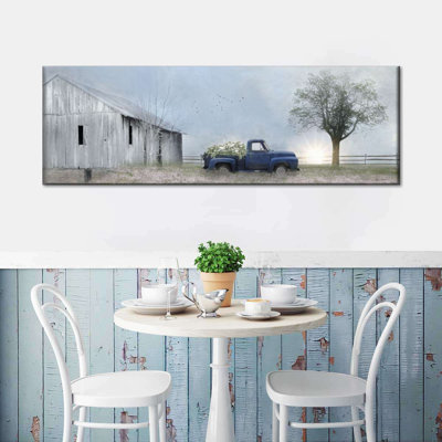 Impression sur toile Jonestown Barn