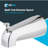 Nose Diverter Tub Spout IPS Connection Chrome Finish 15083