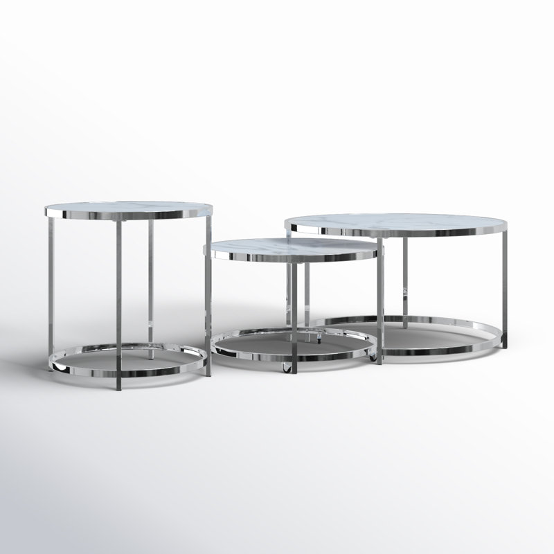 Ensemble de tables basses 3 pièces Mcmullin