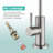 Lead-free Single-Handle Kitchen Faucet in Stainless Steel Fit for Reverse Osmosis System-100892569