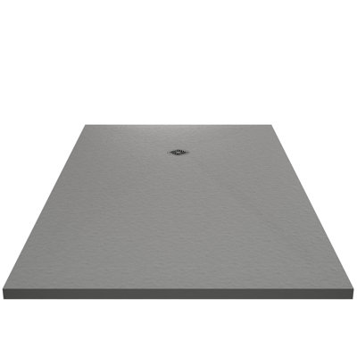 Base de douche Curbless Ava ardoise 60 po x 34 po
