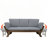 Outdoor Adjustable Chaise Lounge with Cushions-815024421