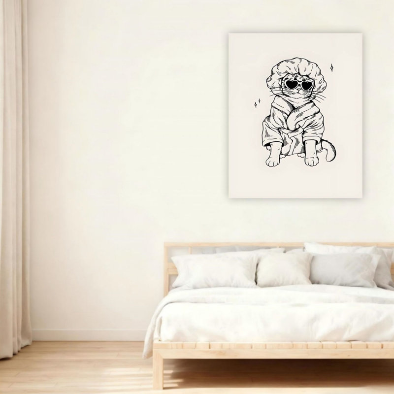 Art mural drôle 24 po x 36 po