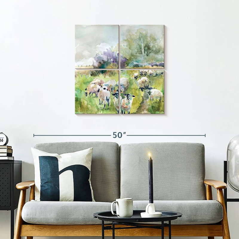 Brampt Spring Flock, 26" H x 26" W