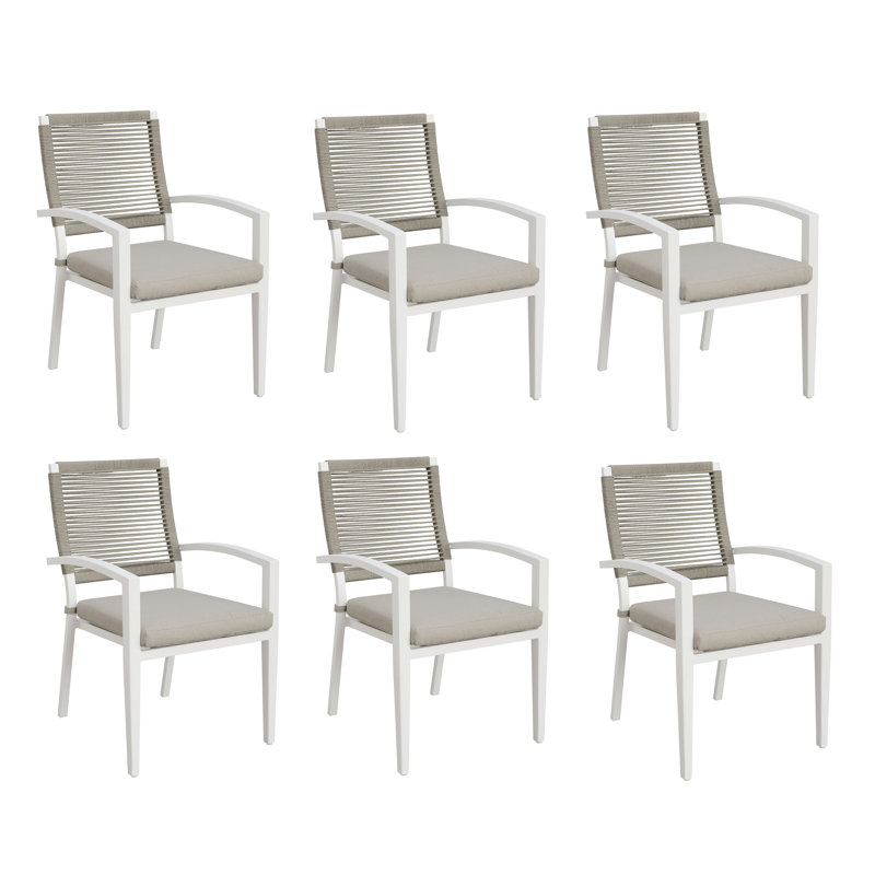 Chaise de patio avec coussin Angwin
