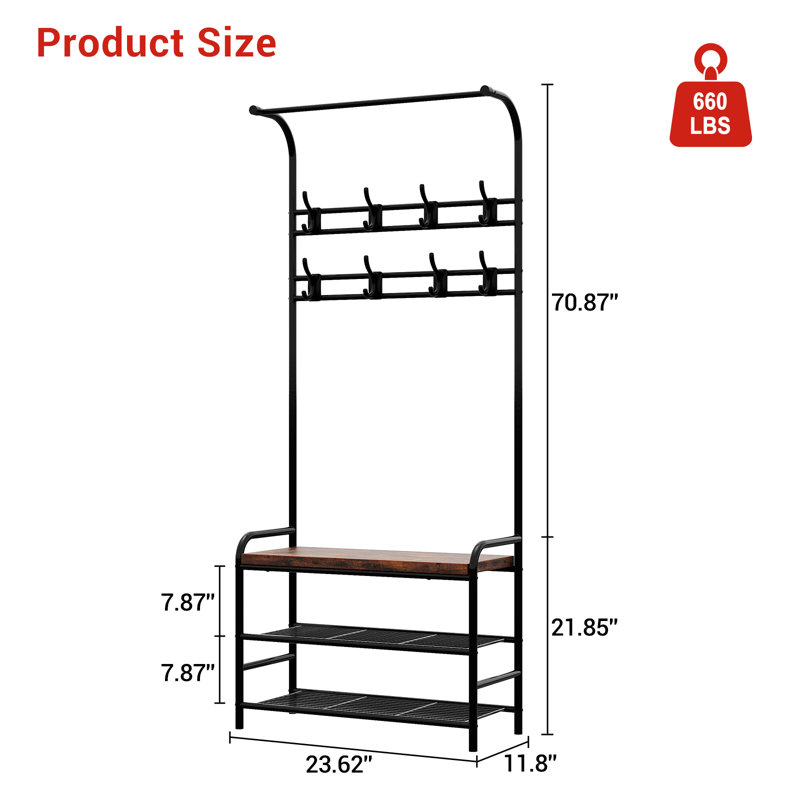 Freestanding, Brown