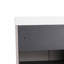 Meuble-lavabo autoportant 24 po et 2 portes d'armoire à fermeture en douceur (emballage KD) - sans le lavabo