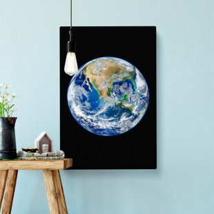An Amazing Image Of Earth - Wrapped Canvas Art Prints