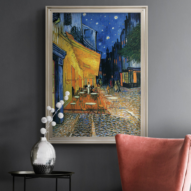 Cafe Terrace " Cafe Terrace ", 20" H x 16" W x 2.5" D