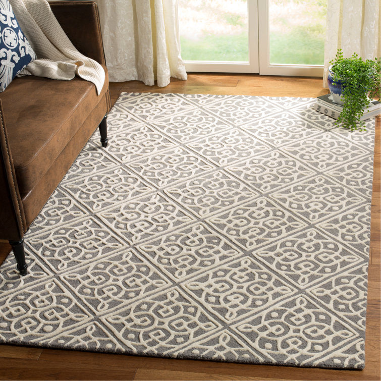 Sadik Hand Tufted Wool Geometric Rug