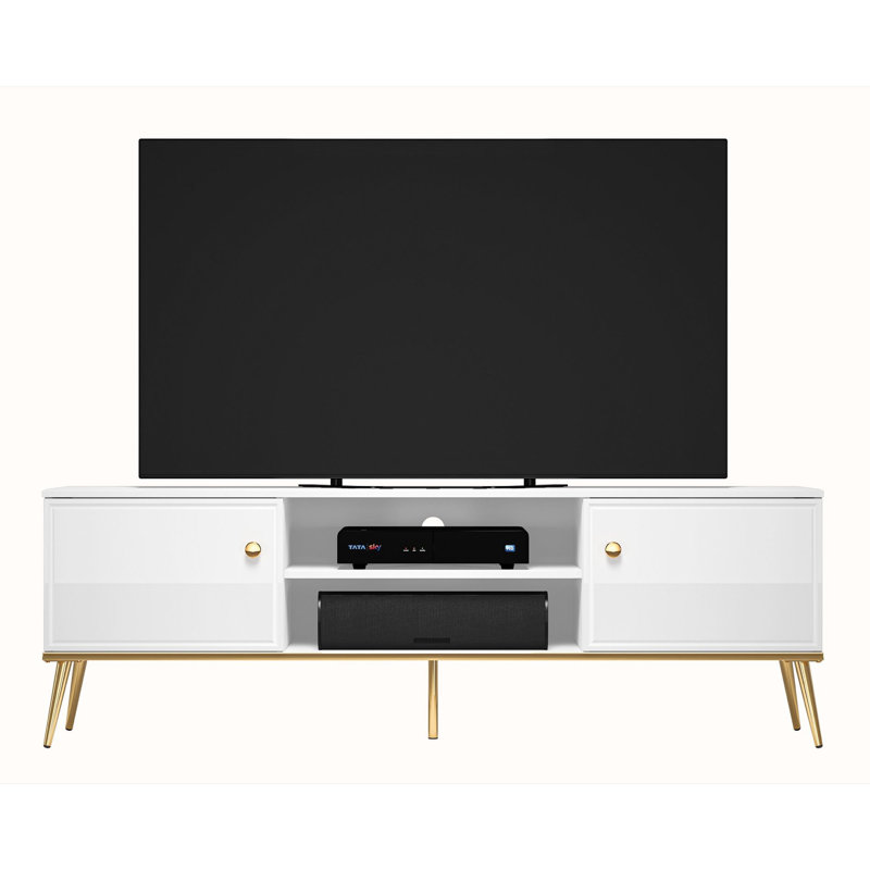 TV-LOWBOARD Darrby 160 cm, White