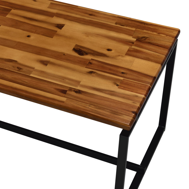 Clarys Solid Wood Coffee Table, 18" H x 22" W x 47" D