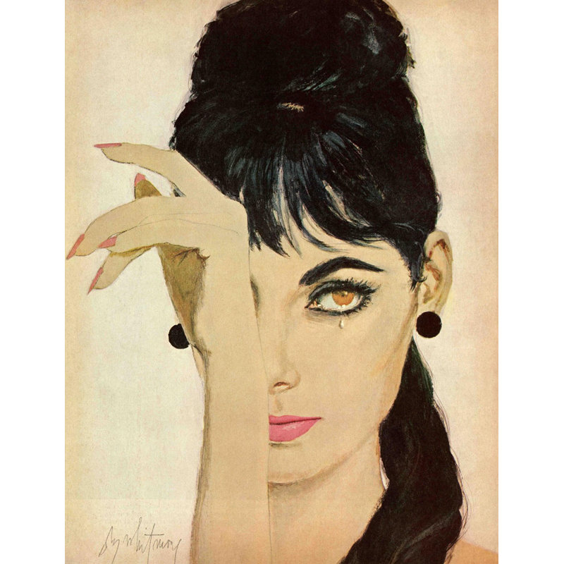 «Weep for a Thief» par Coby Whitmore, reproduction d'art sur toile tendue, H 52 po x l 40 po