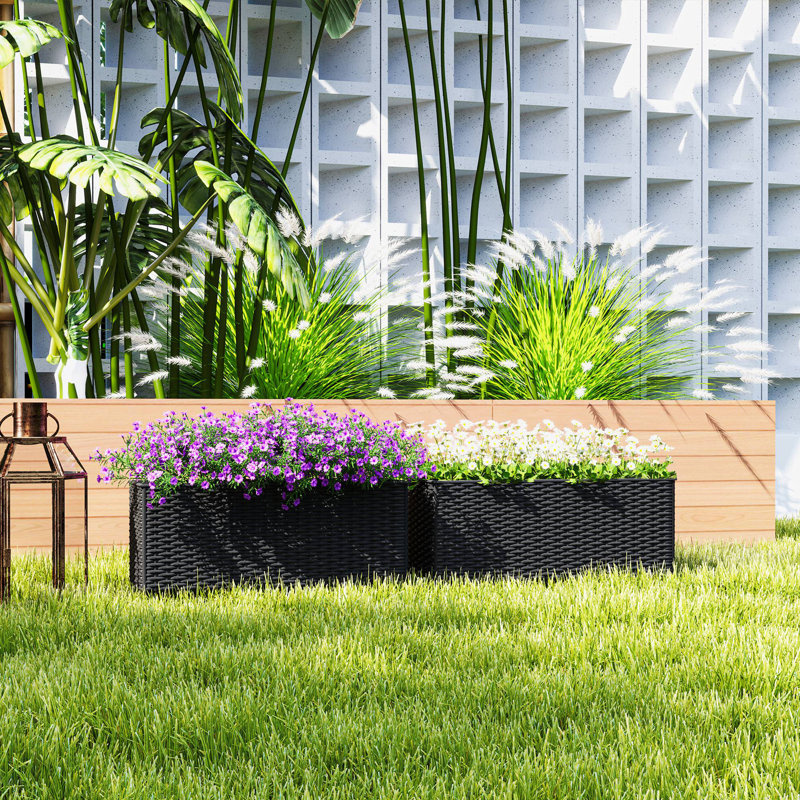 Planter Box, Black