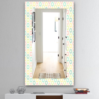 Miroir d’appoint éclectique Retro with Stars