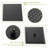 Dual Shower Head - 12 Inch Wall Mounted Square Shower System With Rough-In Valve