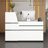 55'' W Reception Desk With Lockable Drawer And Little Bookcase