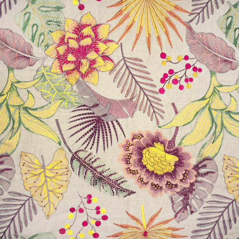Pera - Crewel Embroidery Curtains