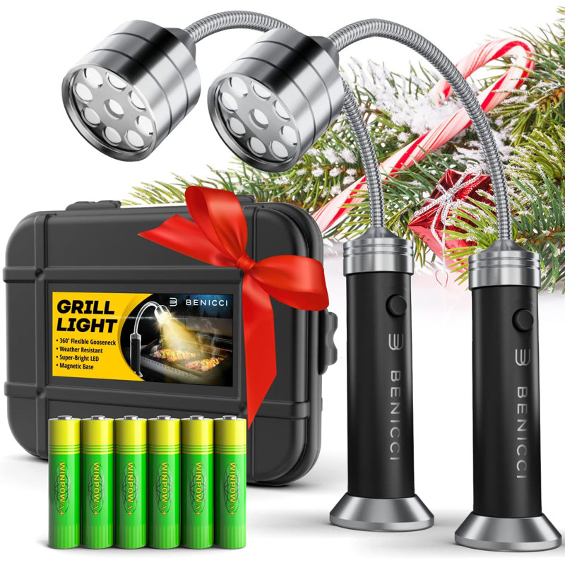 Lumière de barbecue en acier inoxydable