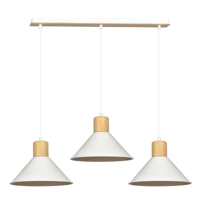 Sweetwater 3 - Light Kitchen Island Pendant, White