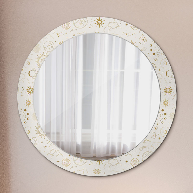 Huldar Glass Flat Wall Mirror