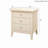 Charming Casual Nightstand In Beige