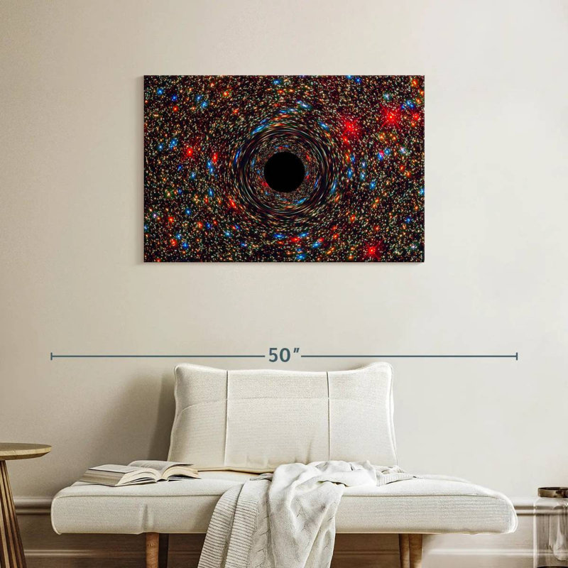 Trou noir Oberle Galaxy M87, H 24 po x l 36 po