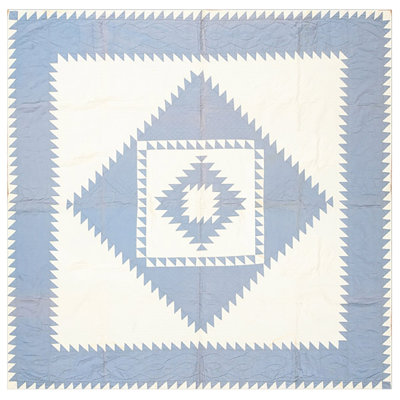 Antique Quilt America Ivory 1935 Rug